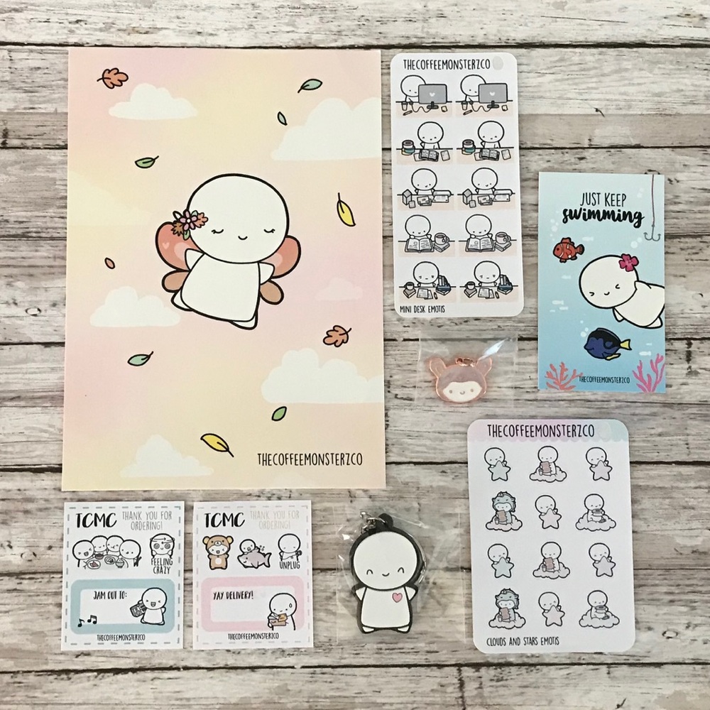 SOLD Coffeemonsterzco Charm Bundle #1